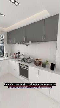 This Smart Kitchen Layout Will Double Your Storage #interiordesign #shots #kitchen