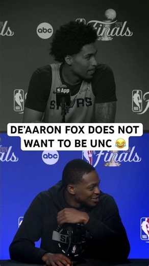 Dylan Harper calls De’Aaron Fox Unc and he was not having it 😂