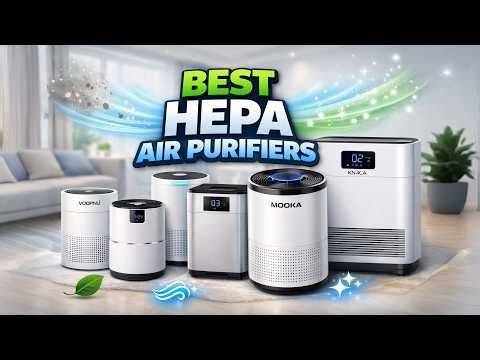 Top 5 Best HEPA Air Purifiers 2026 – Best Air Cleaners for Dust & Allergies!