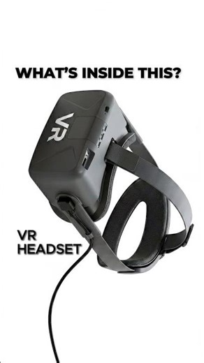 What’s Inside a VR Headset 🥽 (Exploded View)