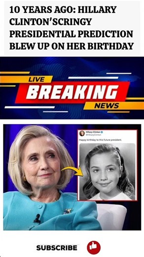 Hillary Clinton’s Old🎂 #HillaryClinton#USPolitics #PoliticalNews #USA News #AmericanPolitics #Over50