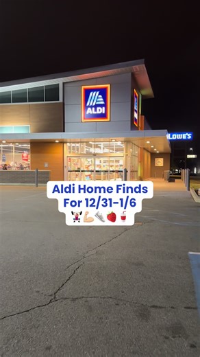 Get ready for the new year with this week’s new home finds from Aldi! What are you hoping to grab?! Some of my favorites are out this week!! #aldifinds #alditiktok #newyearnewme #aldi #aldiusa