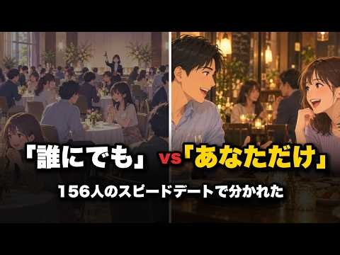 「追わない人」が選ばれる、の誤解──156人のスピードデートが分けた「あなただけ」と「誰にでも」【社会心理学×行動科学】