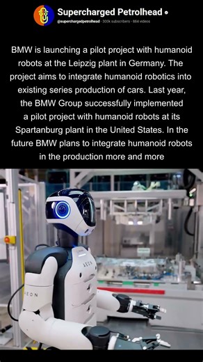 BMW AI humanoid robot