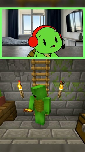 Did Mikey Save the Villager in Minecraft?