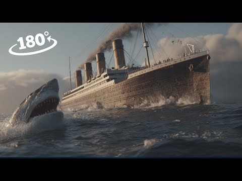 VR 180 TITANIC SINKING: Interactive Real Time Survival Escape