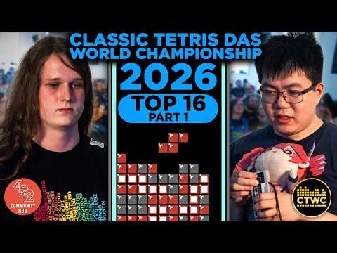 Top 16, Part 1 - Classic Tetris DAS World Championship