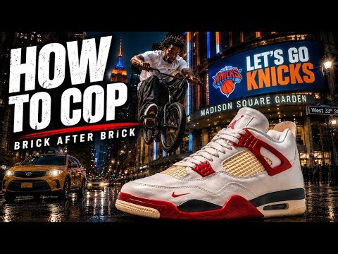 HOW TO COP: BRICK AFTER BRICK X JORDAN 4 #howto #sneakers #trending #viral #fyp