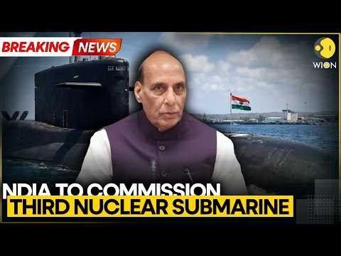 India To Commission Third Nuclear Submarine INS Aridhaman | WION BREAKING