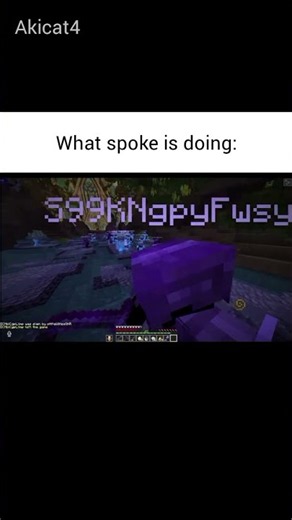Sad spoke #minecraft