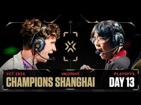 T1 vs PRX / 100T vs NS - 챔피언스 상하이- 플레이오프 - 13일차
