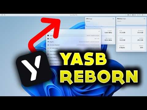 Najładniejszy panel statusu w Windows 🖌️ – YASB Reborn [Poradnik]
