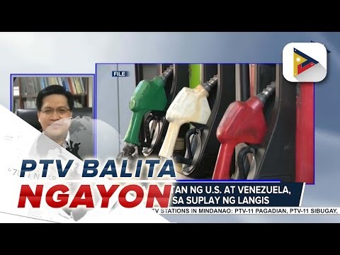 DOE: Tensiyon sa pagitan ng U.S. at Venezuela, di makakaaapekto sa suplay ng langis
