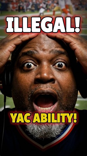 Luther Burden’s ILLEGAL YAC Ability! #sportspsp #sports #lutherburden #chicagobears #shorts
