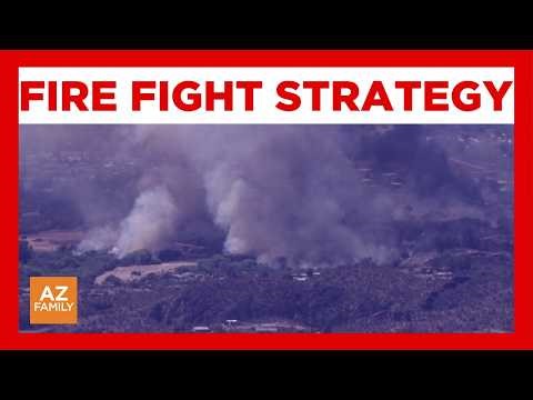 Arizona volunteer firefighter describes strategy against Jones Fire