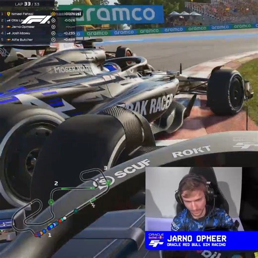 An astonishing last lap collision which changed everything out front! 🫨‼️Ismael Fahssi capitalised on the chaos in Barcelona to take his second career win 🏆#F1 #F1Esports