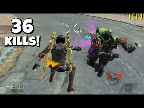 New 36 Kills in Solo v Squad Full Battle Royale Gameplay CODM Call of Duty Mobile!