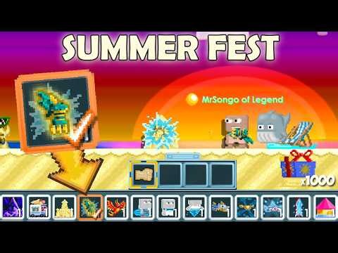 I Got New Neptune's Gauntlet with 250 SSS (NEW LEGENDARY) OMG!! Summerfest 2026 | Growtopia
