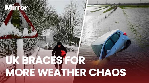 Brits face more weather warnings from freezing -6° temperatures as flood waters continue to rise