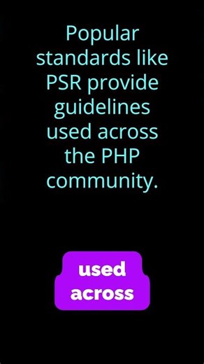PHP coding standards