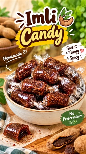 🍬😋 Sweet, sour & spicy Imli Candy! 🌶️❤️ One bite, and you’ll crave more! 🤤✨