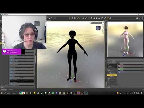 Creating Anime Character Poses in DAZ Studio 🎨 | 3D Art & Character Design Stream