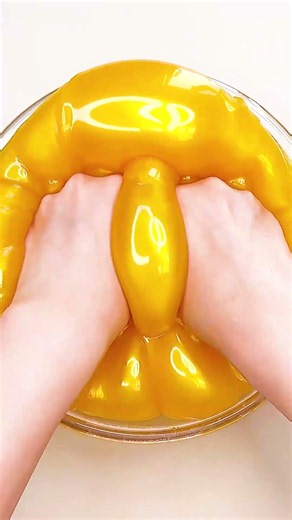 Colorful Slime ASMR With Soft Crunch