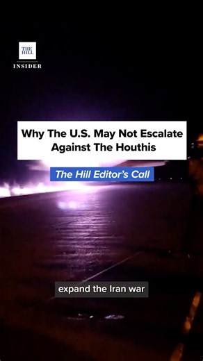 The factors complicating Trump’s response to the Houthis | THE HILL EDITOR'S CALL