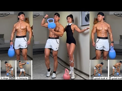 Easy on Joints ✅ Powerful Full-Body Workout | Kettlebell Swings! How to Do Kettlebell Swings