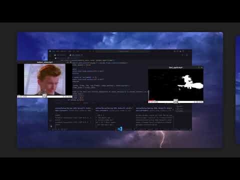 Demo of Python-based video streaming program using Sockets