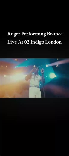 Ruger Live Performance of Bounce in London