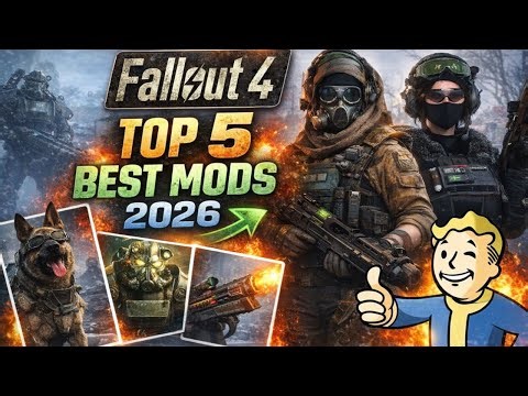 ☢️ Fallout 4 in 2026 – Top 5 Mods That Feel Next-Gen #fallout4 #mods #gaming