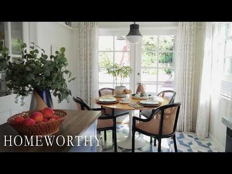 Traditional Design Meets Bold Color in This California Home | House Tour