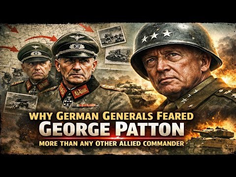 Why German Generals Feared George Patton More Than Any Other Allied Commander.