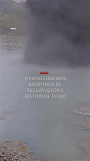 A hydrothermal eruption in Yellowstone National Park on April 29th may be the largest to take place since July 2024, according to The United States Geological Survey.
