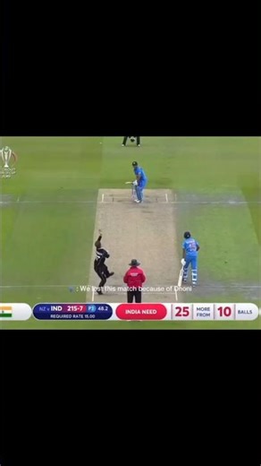 2019 CWC India VS New Zealand. 🥶🔥