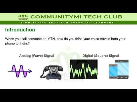 Introduction to Data Communication | Analog vs Digital Signals (SSS1 ICT Third Term Lesson 1)