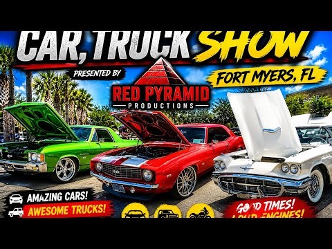 Ultimate Car, Truck & Bike Show Experience | Fort Myers | Red Pyramid Productions