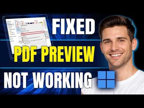How to Fix PDF Preview Not Working In Windows 11 File Explorer