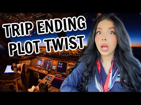 Flight Attendant Life - 2 Day Trip Ending Gone WRONG… I Did Not See This Coming ✈️😳