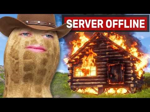 I DESTROYED a Peanut Streamers Rust Server...