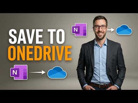How To Save OneNote To OneDrive (How To Move Sync Backup OneNote To Your OneDrive) [2026 Guide]