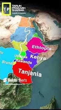 The Nile Basin: Lifeline of 11 Countries! 🌍 #shorts #nile #upsc