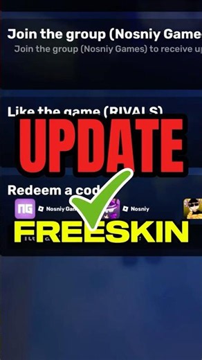 *NEW CODES* ROBLOX RIVALS CODES 2026 | RIVALS CODES | RIVALS FREE SKIN UPDATE