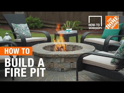 How-To Workshops - How to Build a Fire Pit | The Home Depot