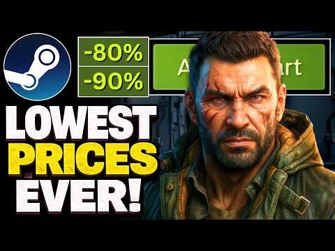Steam Has Some INSANE Deals Right Now! (Up to 90% off)
