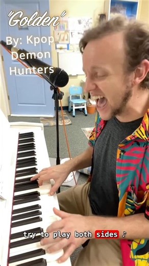 Piano Cover: “Golden” from K-pop Demon Hunters