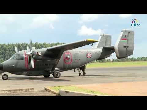 Sebastian Sawe receives heroic reception at Eldoret after arriving on Kenya Air Force aircraft