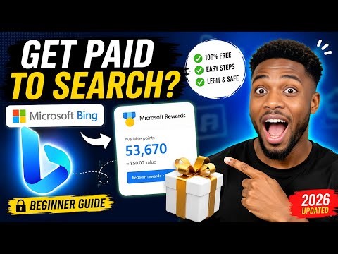 Microsoft Rewards 2026: How to Earn FREE Rewards with Bing & Microsoft Edge (Beginner Guide)