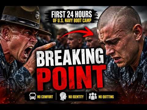 First 24 Hours of U.S. Navy Boot Camp | Brutal Reality